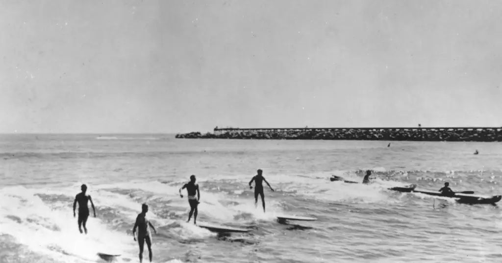 A long history of surfing