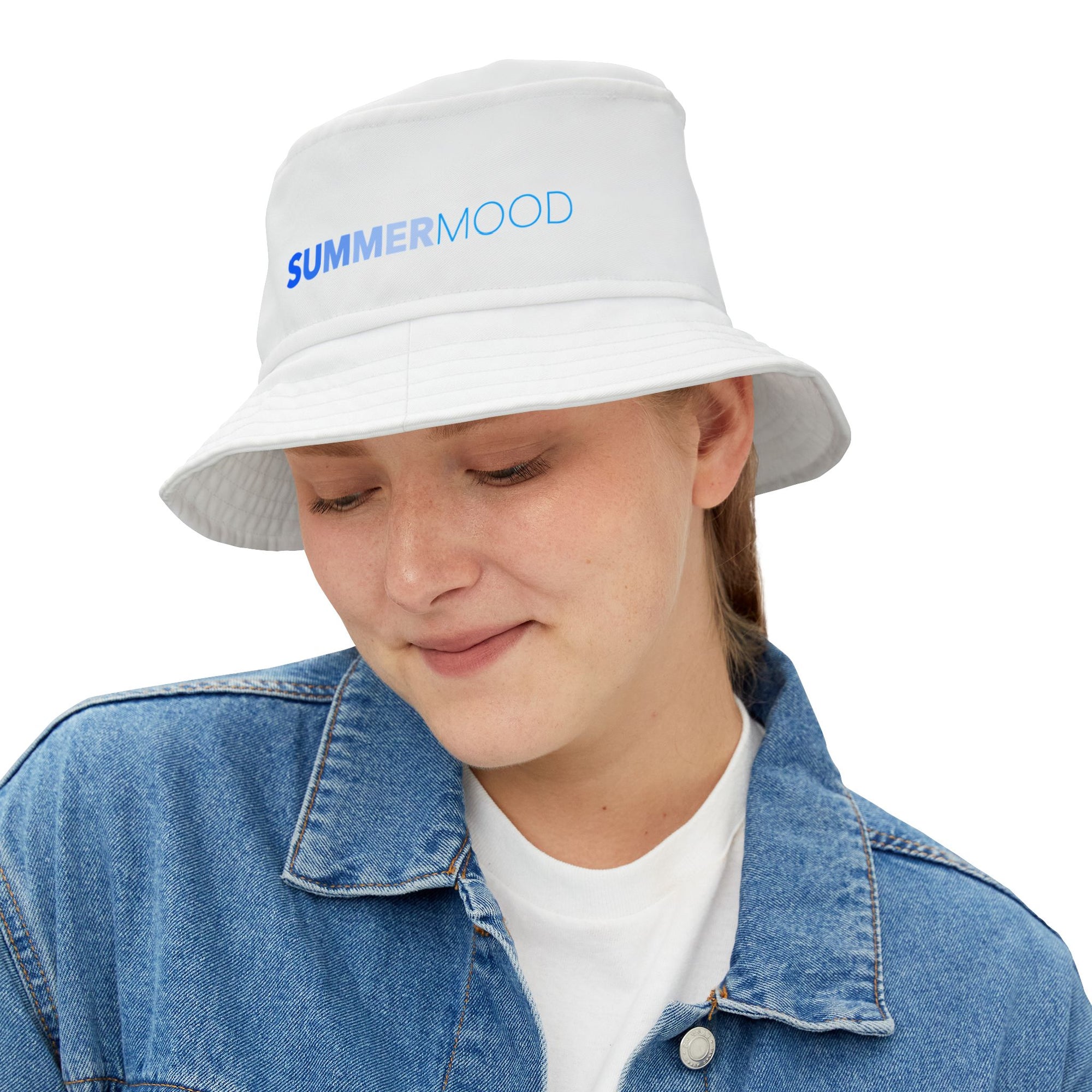 Summer Mood Bucket Hat - Blue