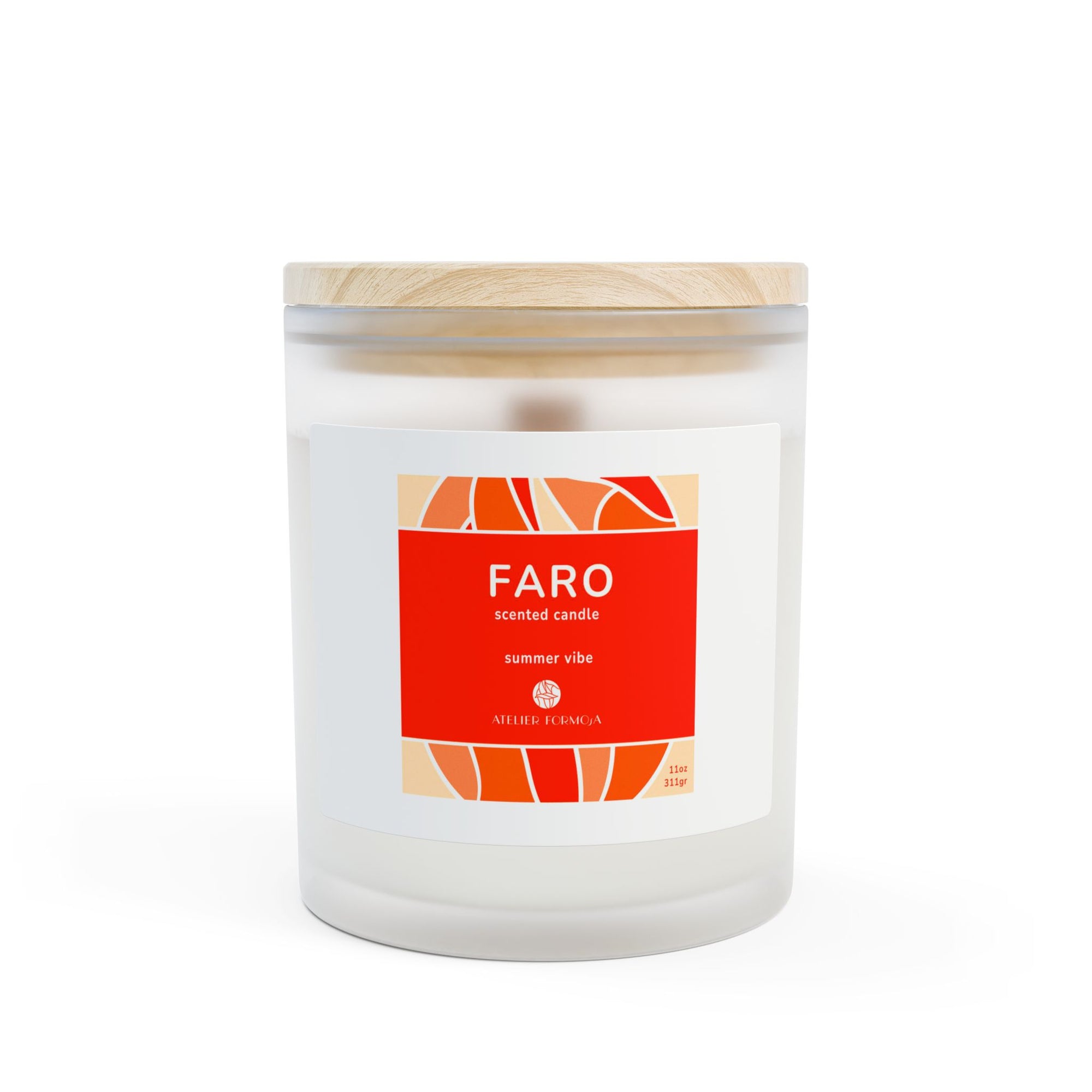FARO candle – summer mood captured in flame, by Atelier Formosa