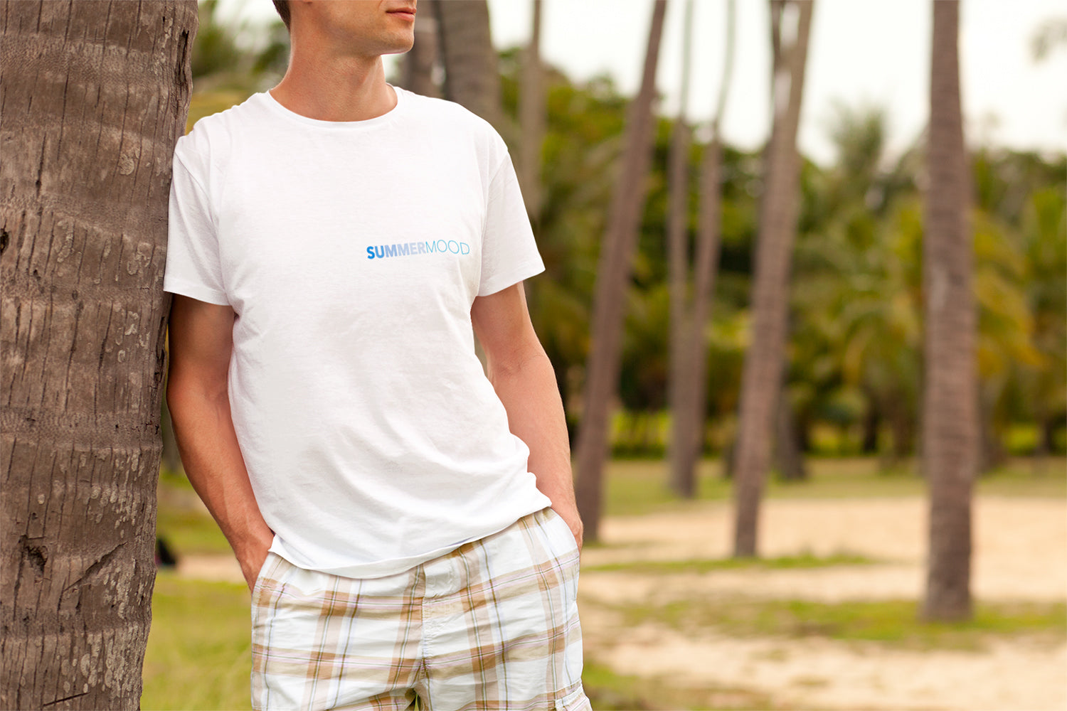smart and comfortable t shirt with summer vibes