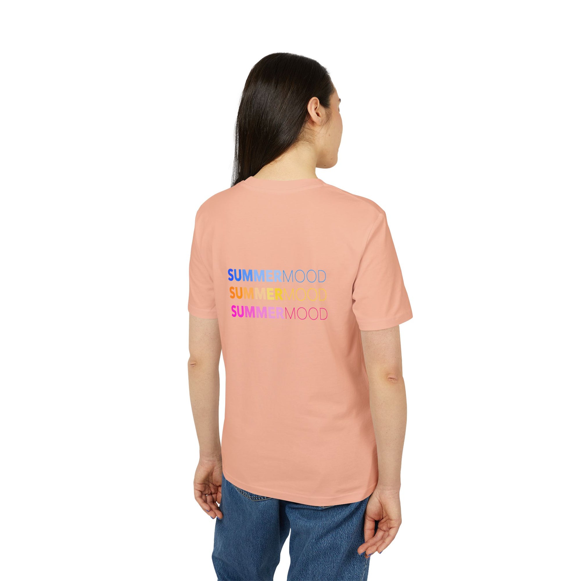 Back summer mood tree Colors for rainbow life
