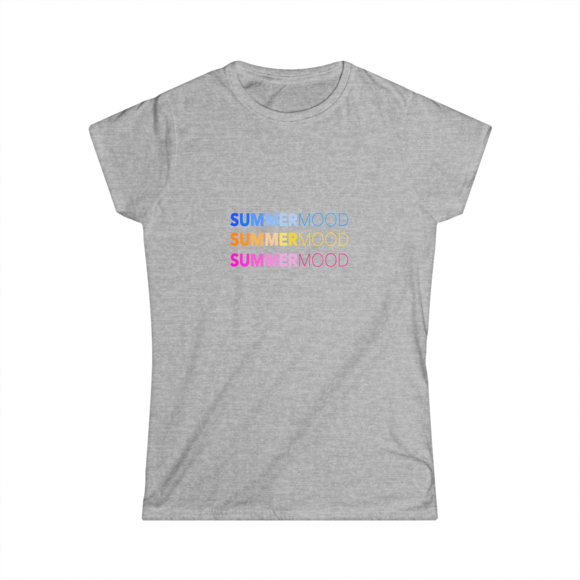 Grey Atelier Formosa’s soft tee with multicolor “SUMMERMOOD” print – feel-good energy in every letter