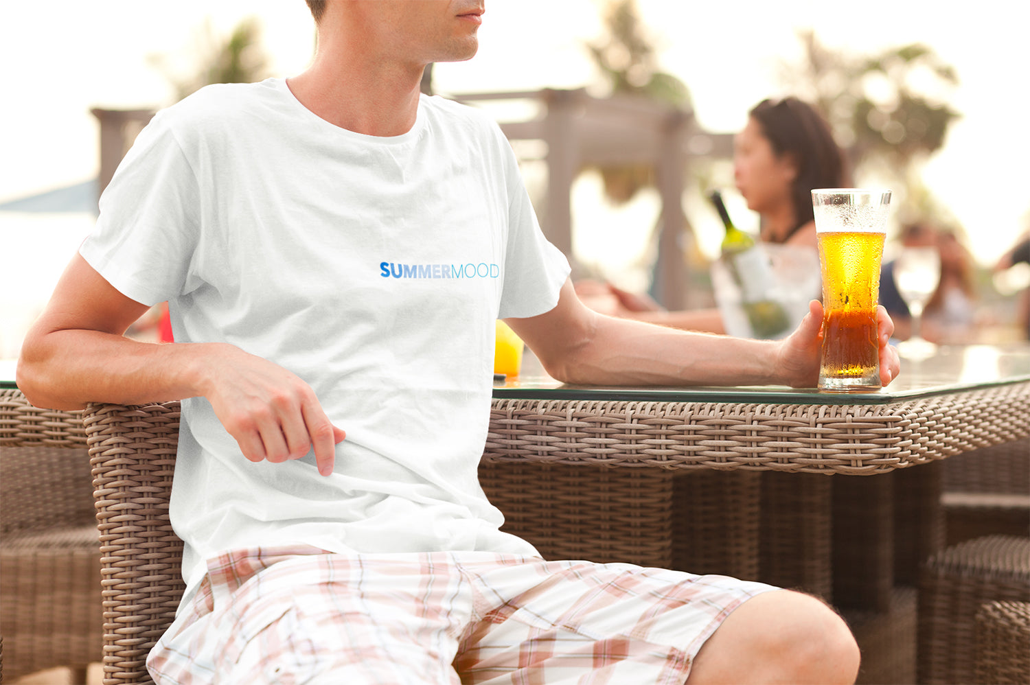 Chill day and night enjoy the t-shirt summer vibe